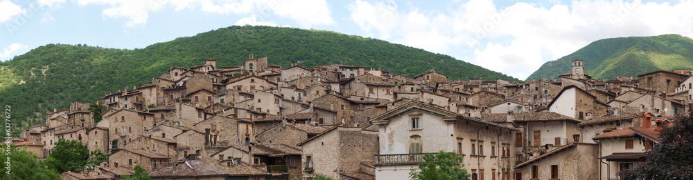 The ancient village of Scanno