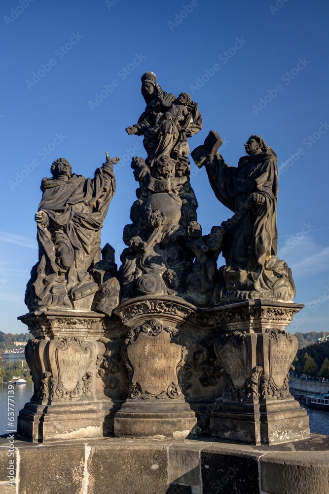 Ponte Carlo - Statue - Praga