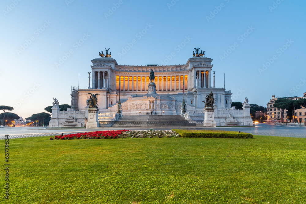 Fototapeta premium Vittoriano. Altare della patria, Roma. Piazza Venezia