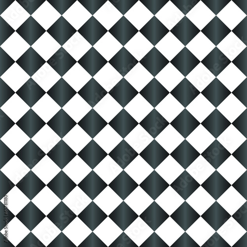 Gray and White Diamond Pattern Repeat Background