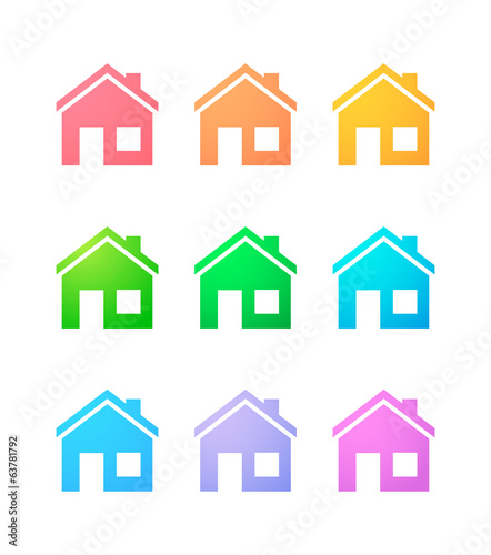 House icon set