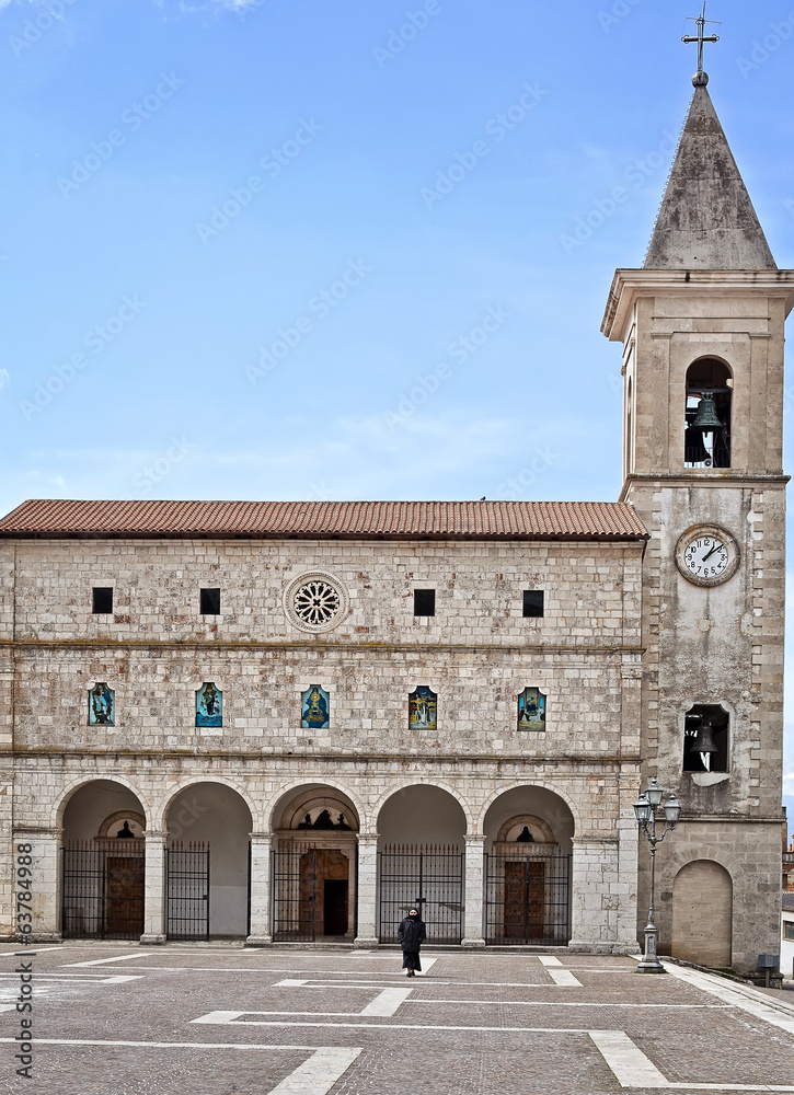 Fototapeta premium chiesa S.Berardo Pescina (Abruzzo)