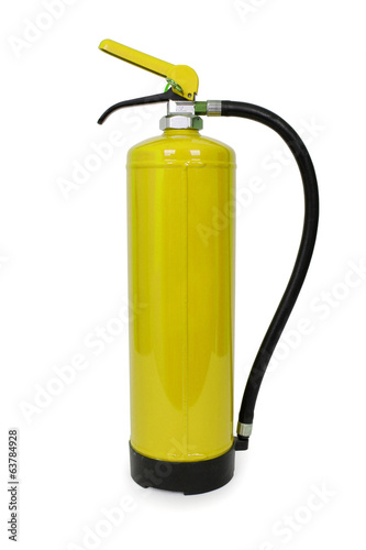 Feuerlöscher, gelb