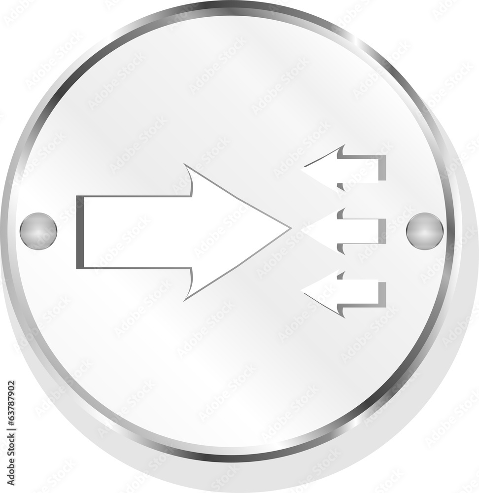 arrow icon web button isolated on white arrow icon web button isolated on white