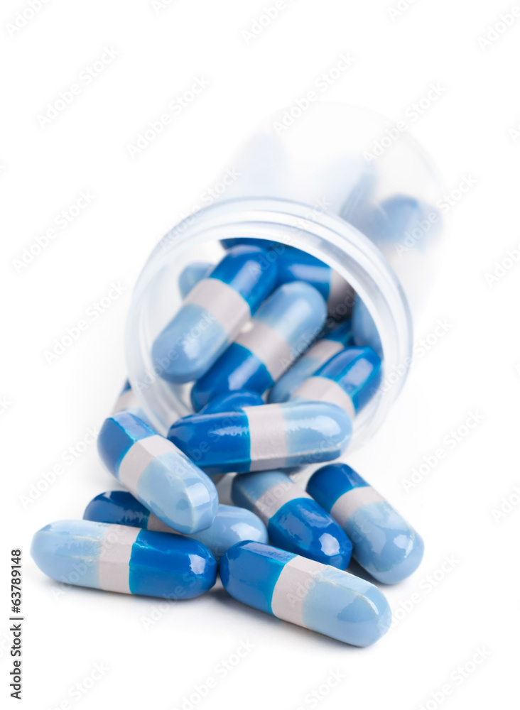 Pills in pill bottle Pills in pill bottle