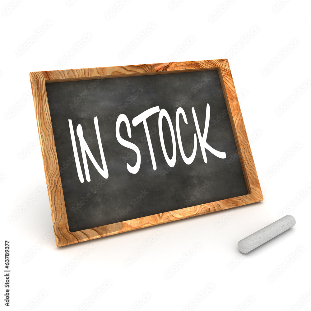 Fototapeta premium In Stock Blackboard