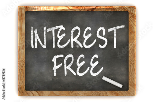Interest Free Blackboard