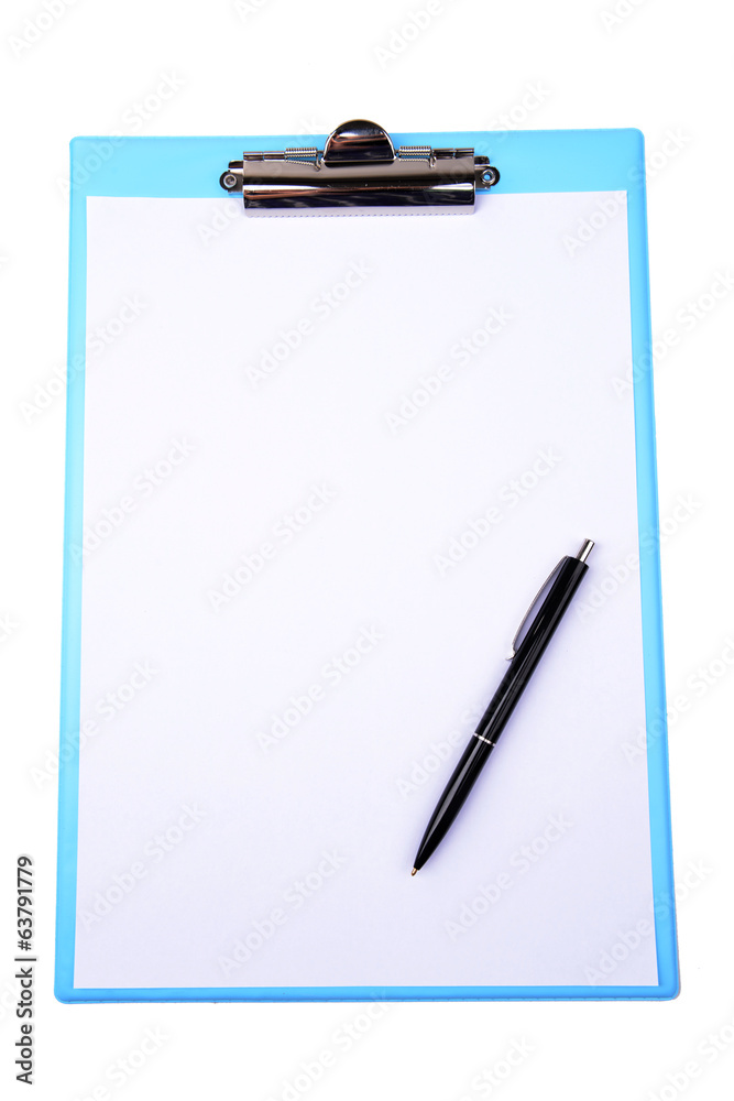Clipboard isolated on white Clipboard isolated on white
