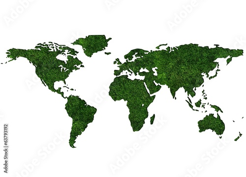 Grassy World Map
