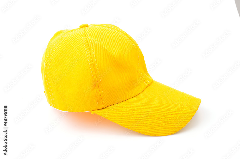 Fototapeta premium Baseball cap isolated white background