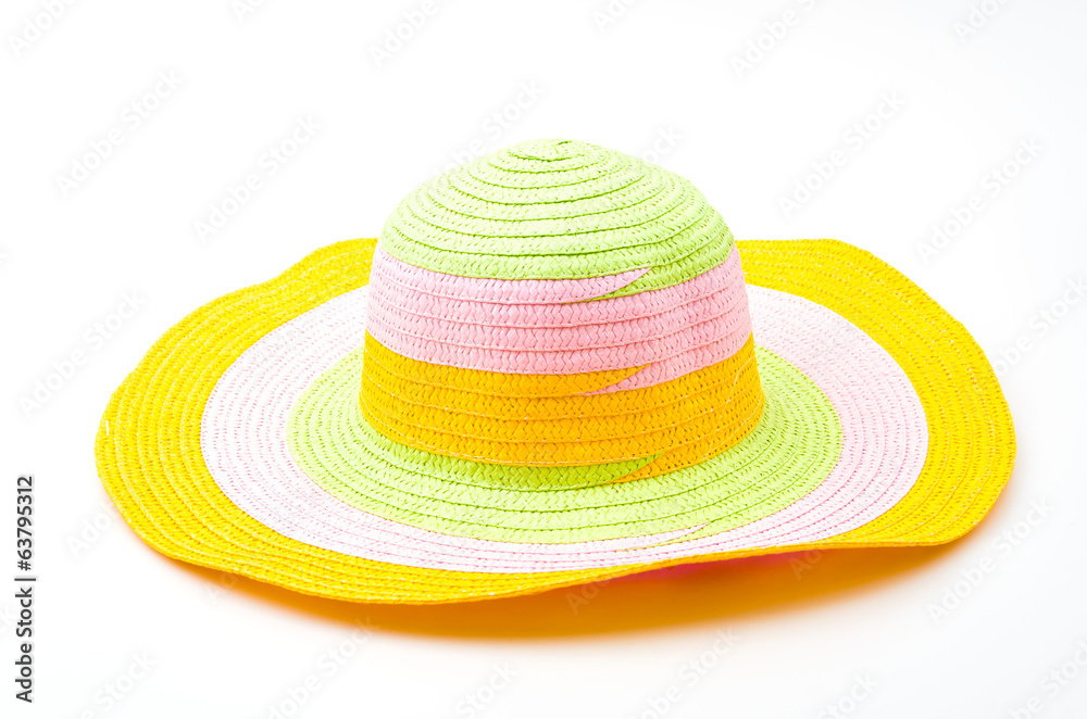 Isolated woman hats