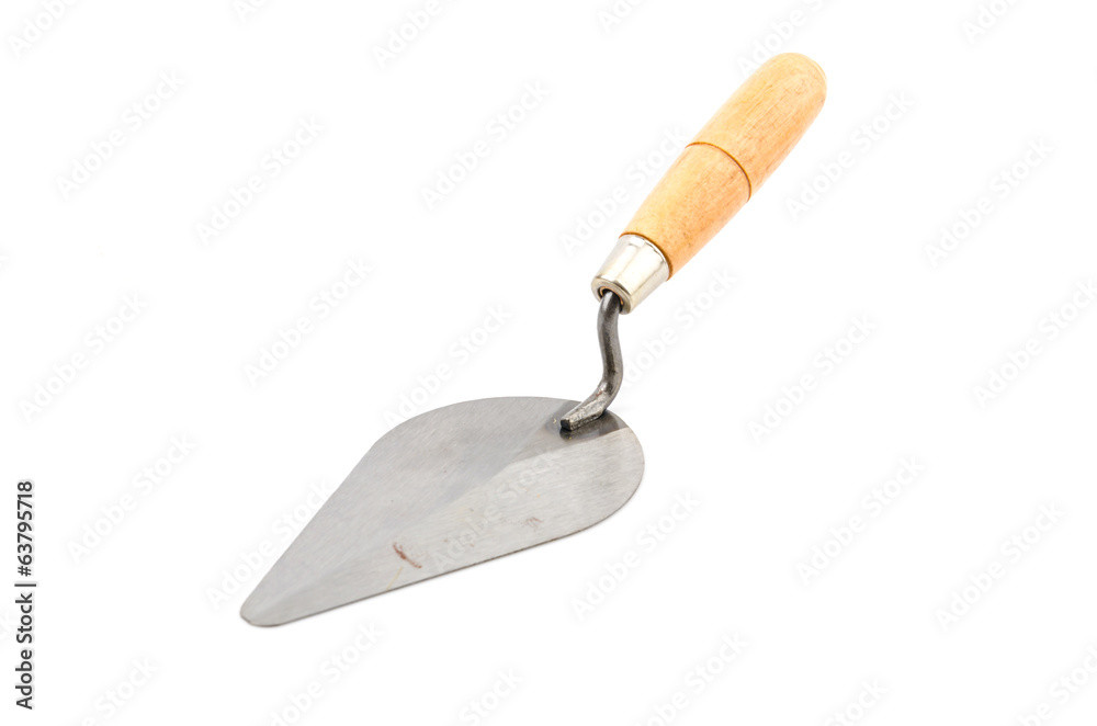 trowel isolated trowel isolated