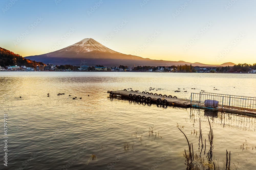 Mt. Fuji From Lake Kawaguchiko