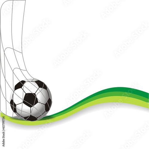 Fussball im Tor
