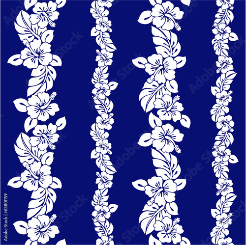 ハイビスカスのパターン