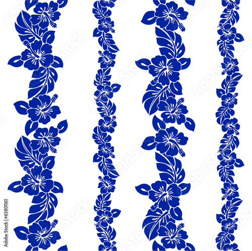 ハイビスカスのパターン