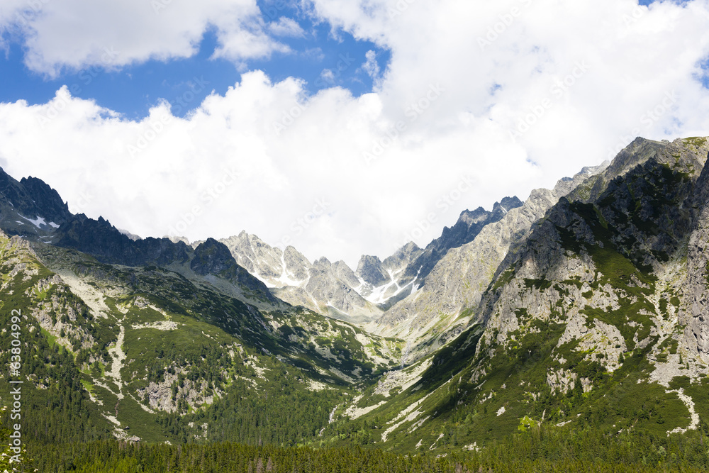 Mengusovska Valley, Vysoke Tatry (High Tatras), Slovakia