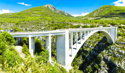 Pont de l'Artuby, Verdon Gorge, Provence, France photo