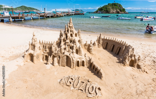 Beach in Buzios, Rio de Janeiro. Brazil photo