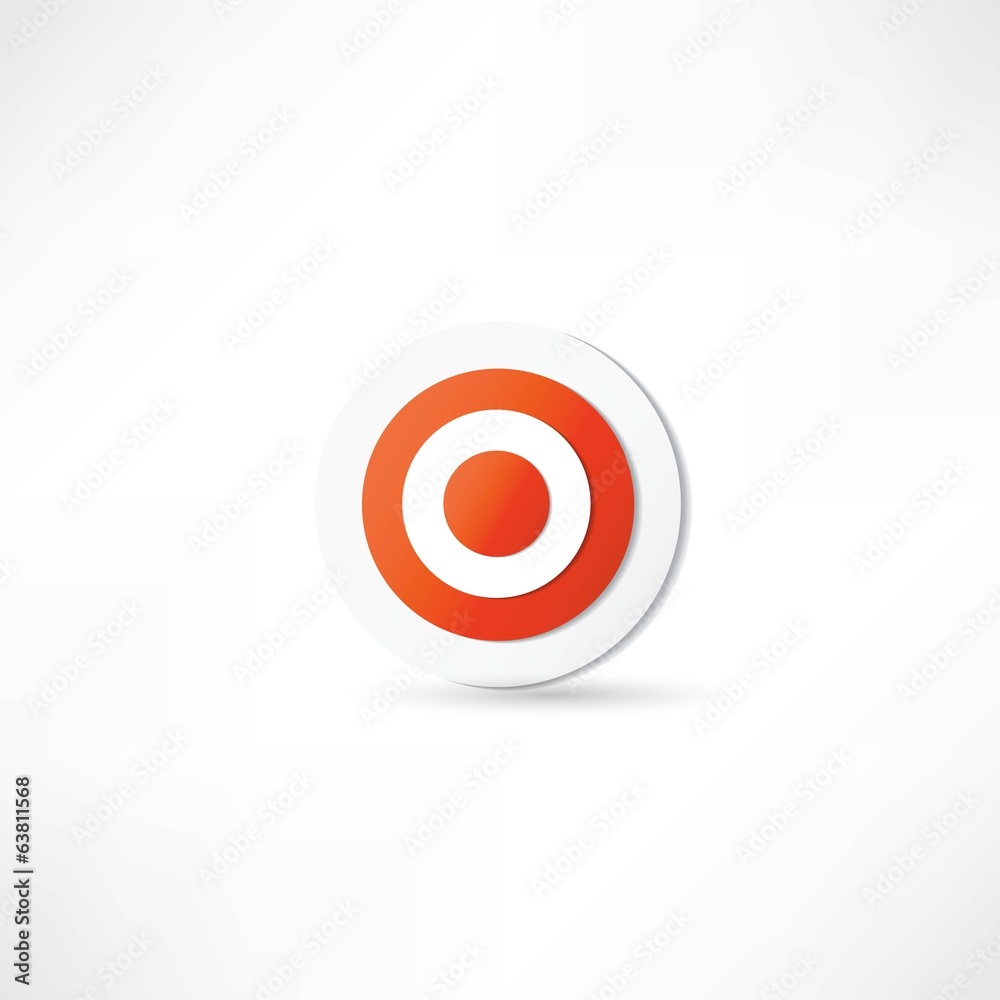 Vector target icon Vector target icon