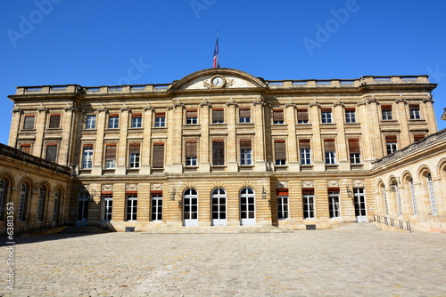 France, Aquitaine, Bordeaux, Hôtal de Ville photo