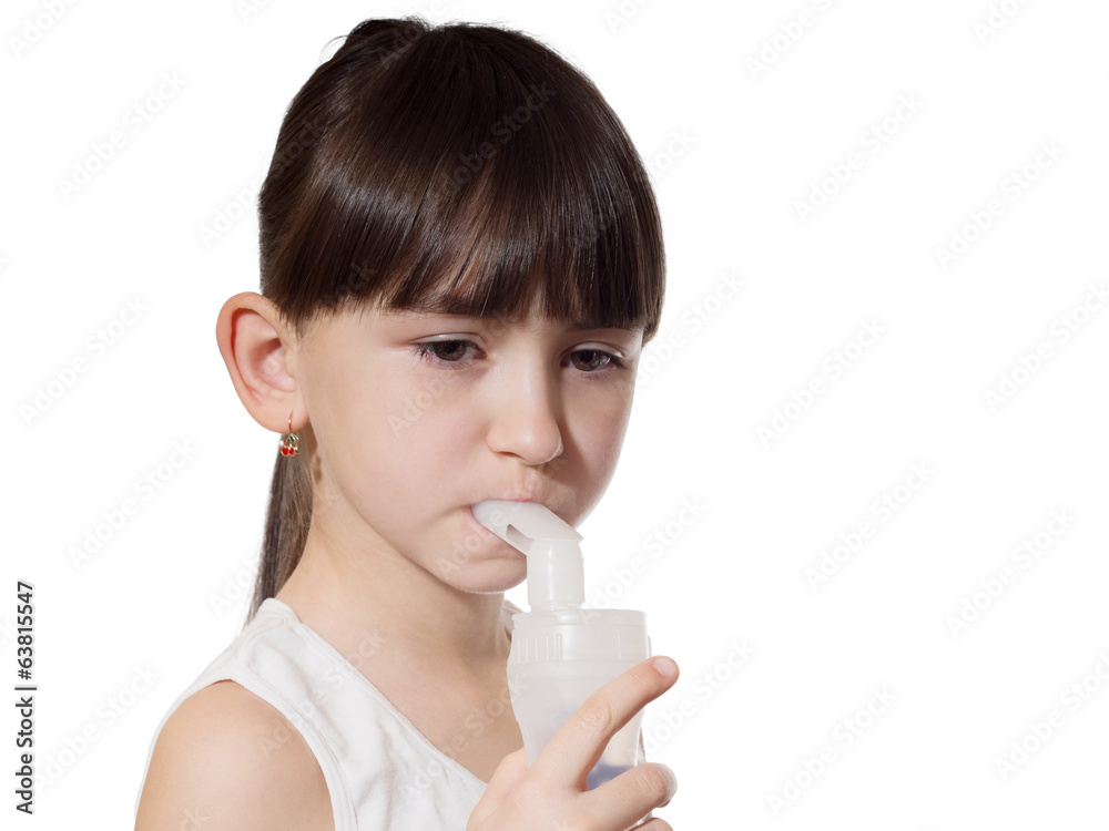 Girl inhaled Girl inhaled