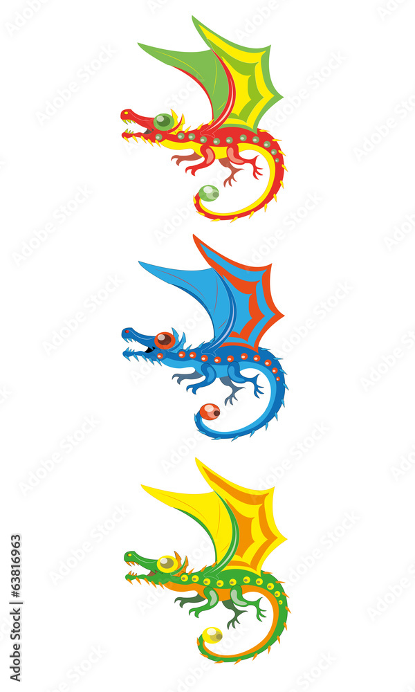 Little magic dragons