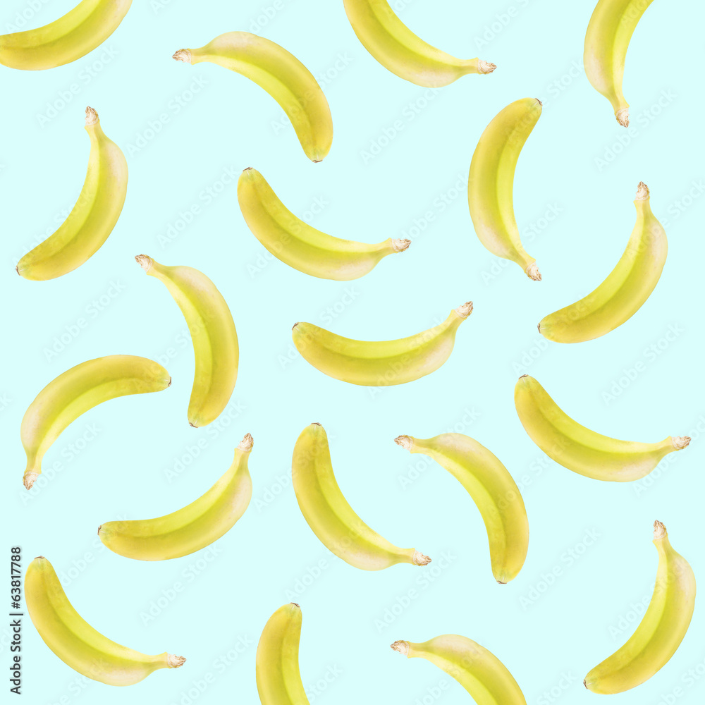 pop art bananas background