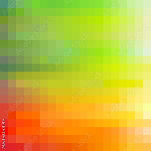 Colorful rainbow mosaic background