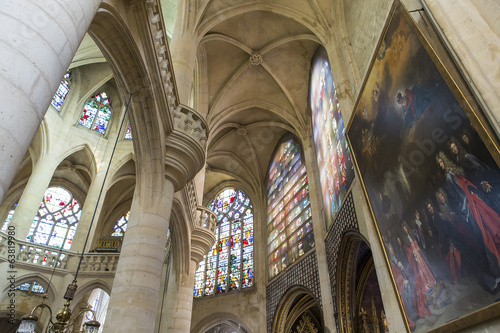 Saint Etienne du mont church, Paris, France