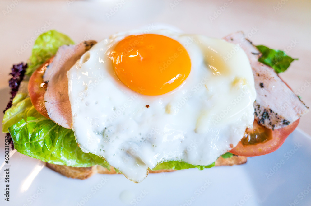 Sandwich with chicken Sandwich with chicken