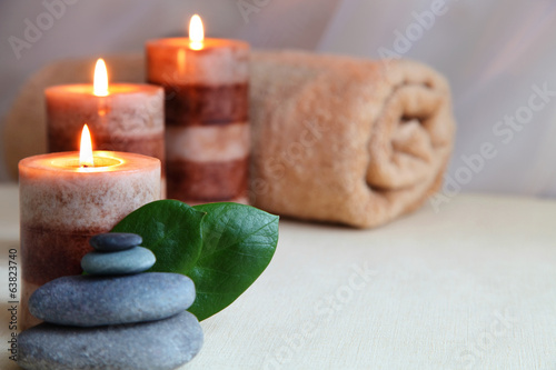 Wellness: massage stones