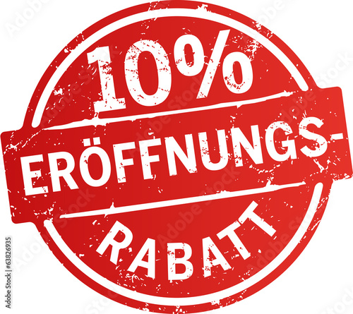Button 10%  Eröffnungsrabatt