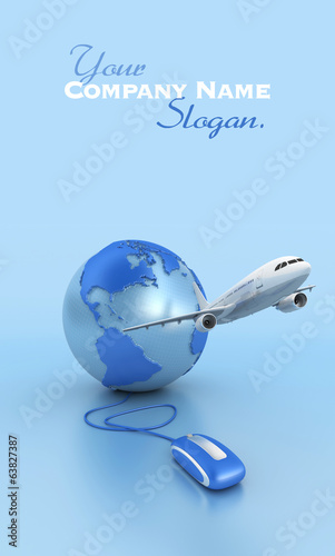 Internet flight booking in ...