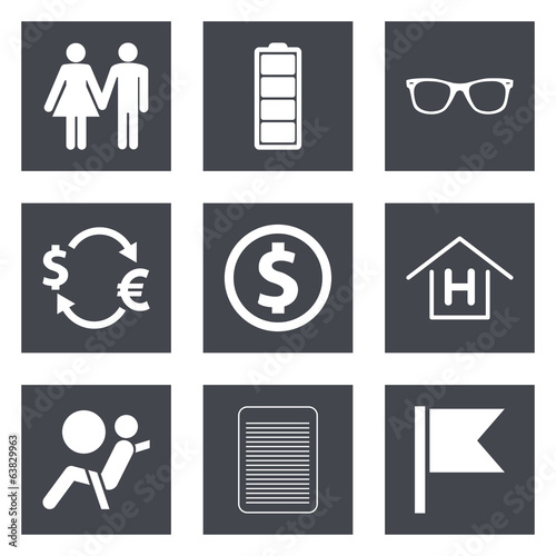 Icons for Web Design set 47