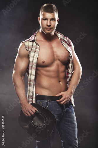 Sexy men like cowboy