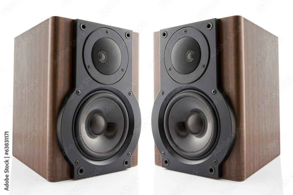 Pair of music speakers Pair of music speakers