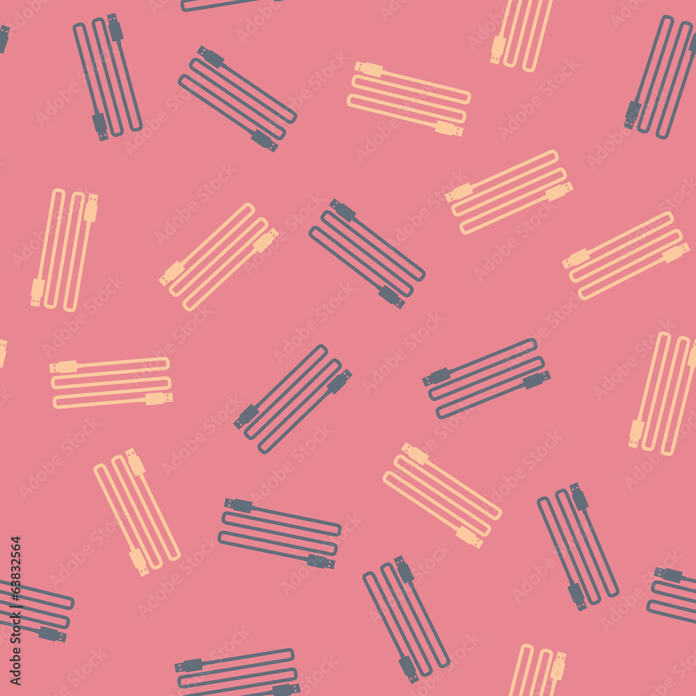 seamless background: usb, plug seamless background: usb, plug