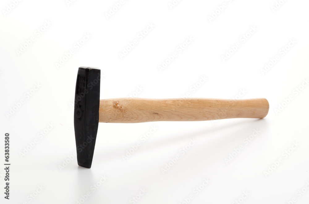 Hammer isolated white background Hammer isolated white background