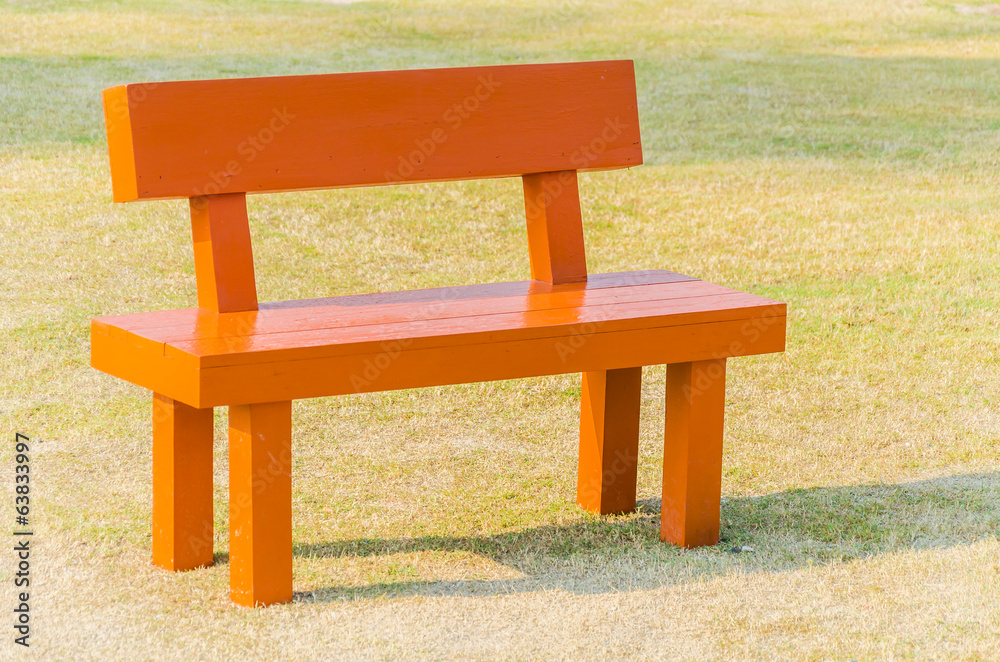 Fototapeta premium Bench park