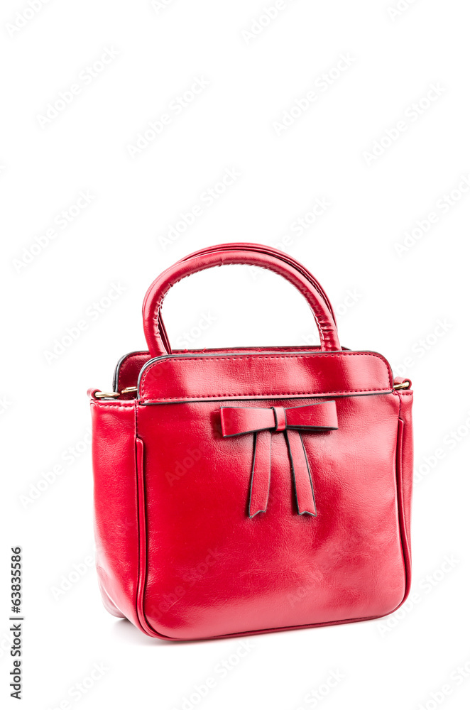 Handbag isolated white background Handbag isolated white background
