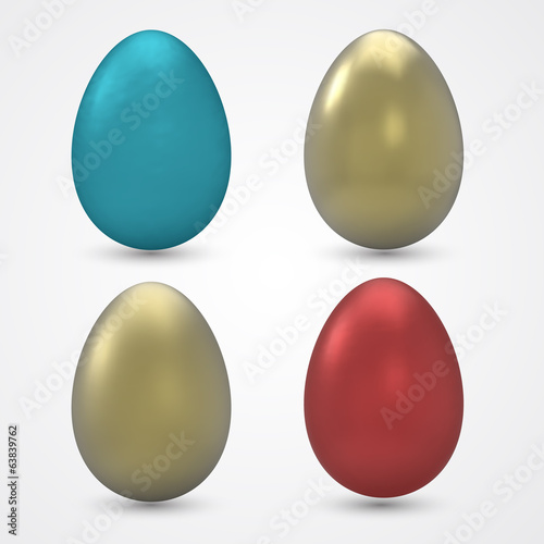 Easter eggs collection.