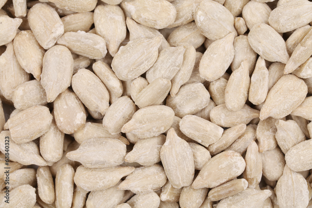 Peeled sunflower seeds. Peeled sunflower seeds.