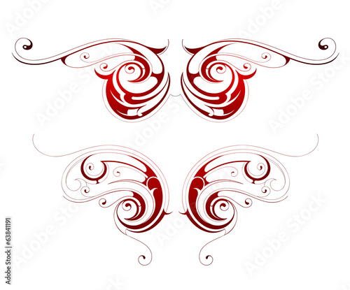 Tribal art tattoo