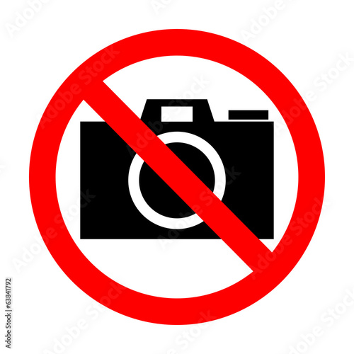 No cameras allowed