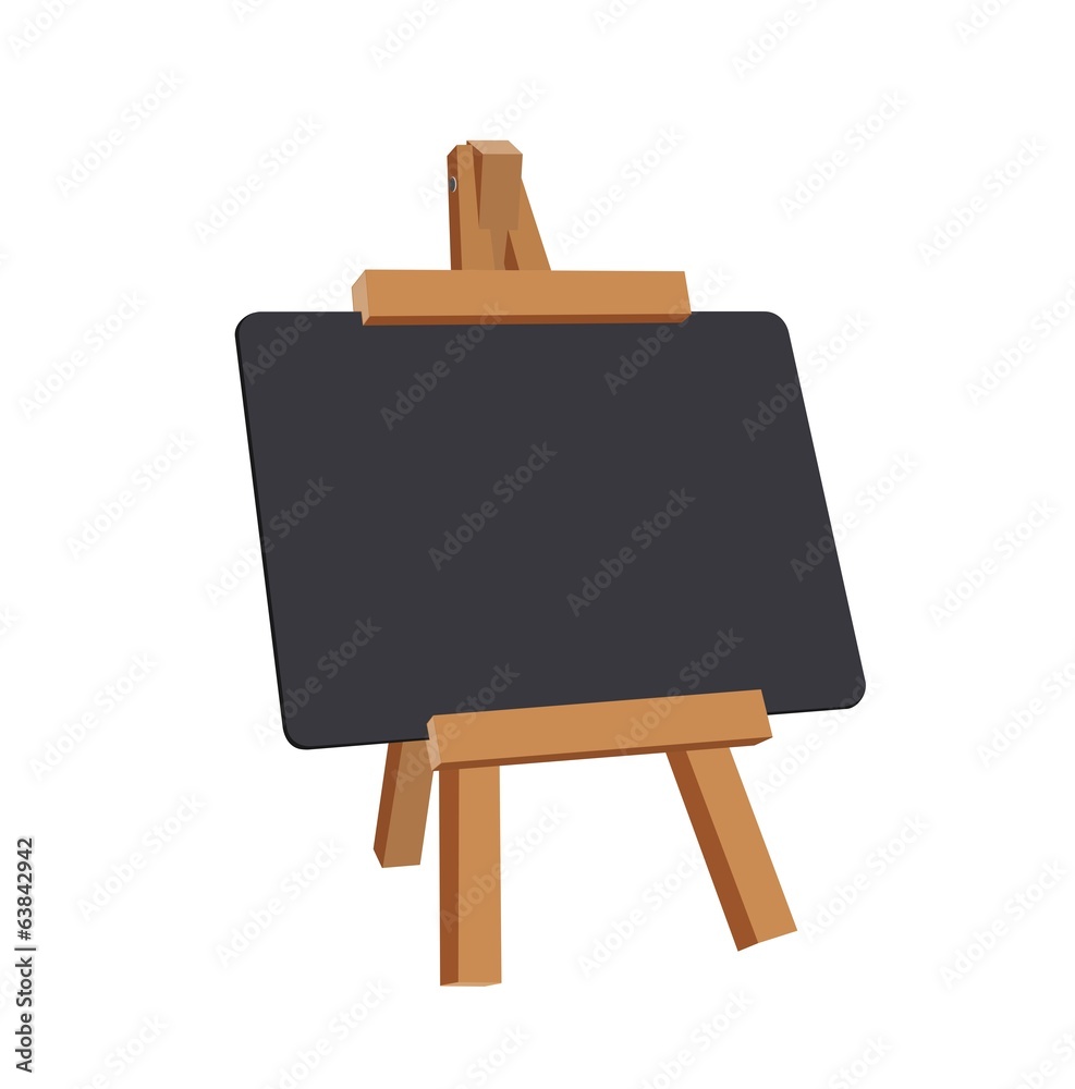 Black Board with Copy space isolated with clipping path Black Board with Copy space isolated with clipping path