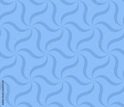 Light blue seamless abstract curved wallpaper