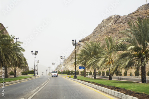 Oman Muscat. The Road Al Bahri photo