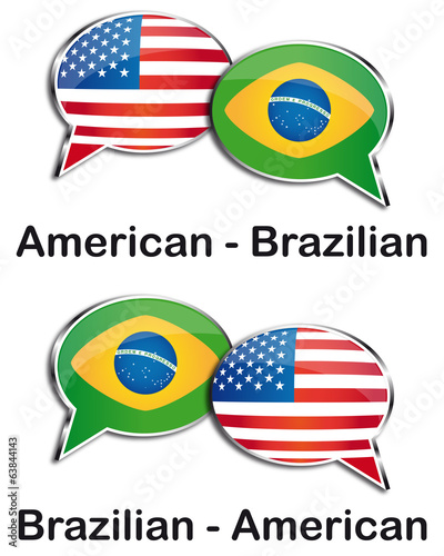 American - Brazilian translator clouds