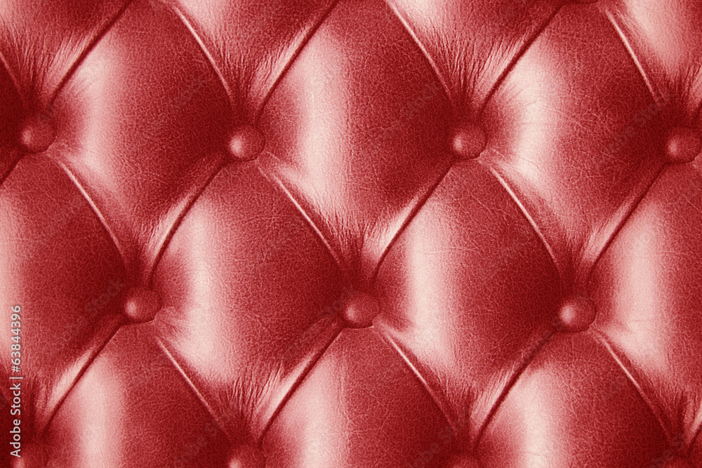 Naklejka premium Red retro skin leather imitation wallpaper background